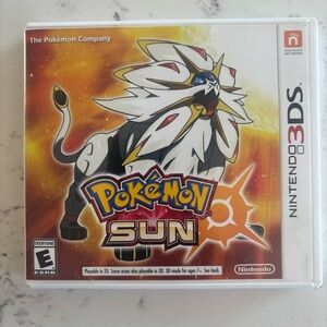 Pokémon Sun (Nintendo 3DS, 2016) Complete in Box CIB - Authentic & Tested